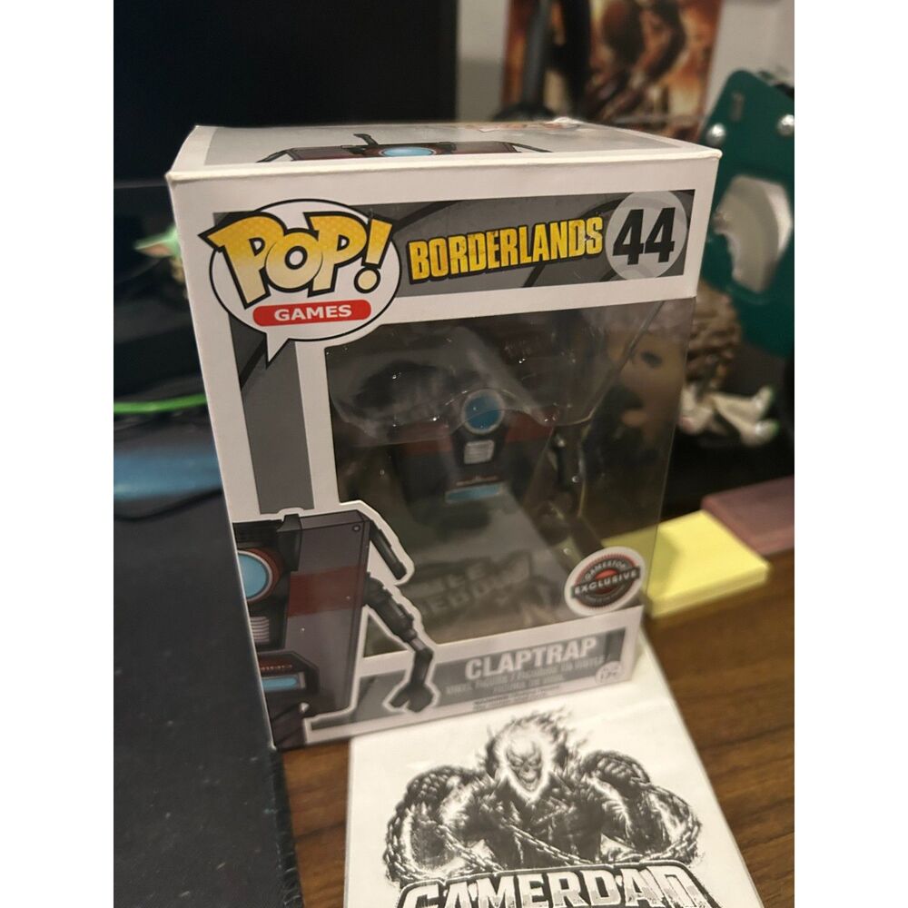 Funko Pop! Games - Borderlands Claptrap GameStop Exclusive #44 2015 Vaulted